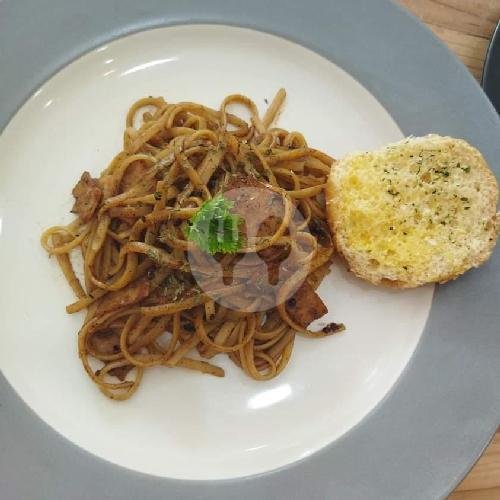 Spagetti Blackpepper menu The Little Fat