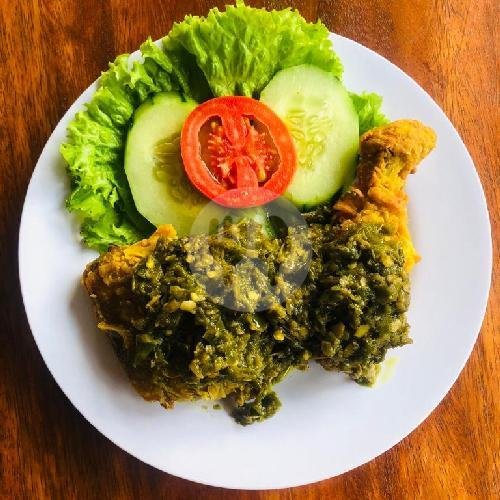 Ayam Geprek Sambal Ijo (Jumbo) menu Warung Panti Grill, Denpasar