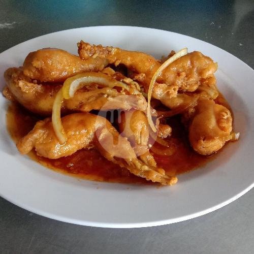 Kodok Goreng Mentega menu Depot Candra, Sesetan