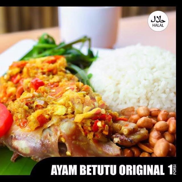 Paket Betutu Ayam Broiler (1/4 Ekor) Original/kuah menu Ayam Betutu Ibu Nia, Merdeka