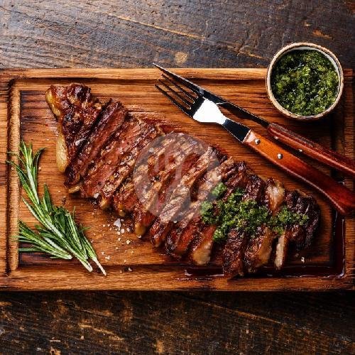 Grilled Sirloin Steak (US) menu STEAKIE KITCHEN, Pemogan