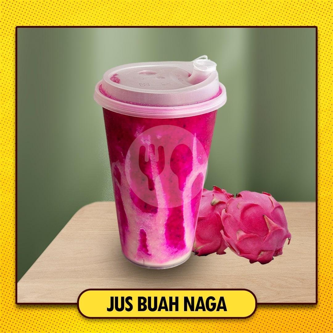 Jus Buah Naga menu Kwetiau Beras 88, Sanur
