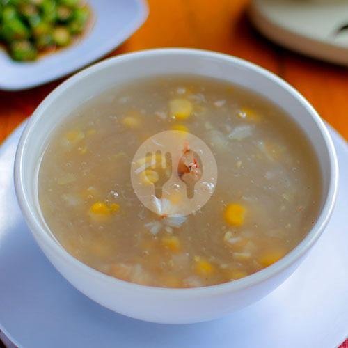 Sup Jagung Kepiting menu Waroeng Dedusun, Uluwatu