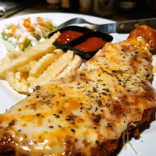 Dory Parmigiana menu Mighty Melt Burger House, Denpasar