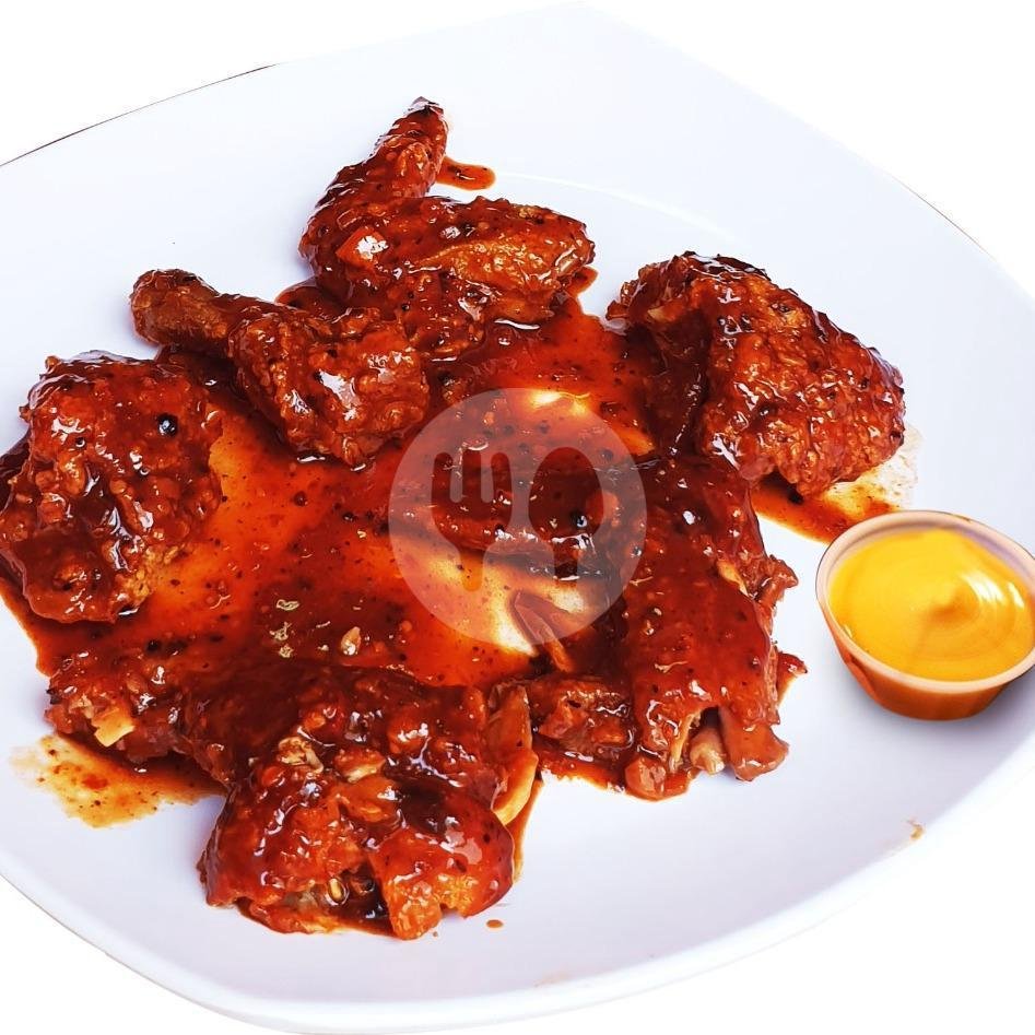 Fire Chiken Wings 9 menu JFC, Pulau Galang