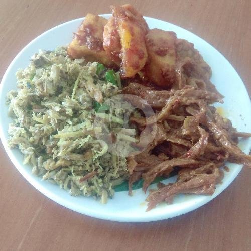 Paket Lauk 1 menu Warung Pande Vegan