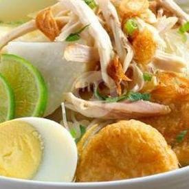 Soto BANJAR khas KOHEN pake nasi menu Depot Kohen, Kebo Iwa Selatan