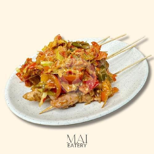 Sate Ayam Rica menu MAI Eatery by RM. Nelayan Makassar, Renon