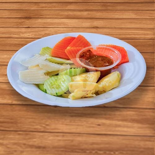Rujak Colek Gula Bali menu Aneka Rujak Kak Joe, Denpasar