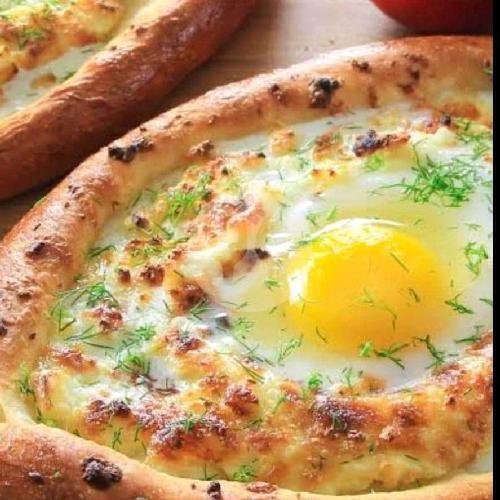 Khachapuri Acharuli Small menu Yaprak Kebab Falafel, Bali Cliff