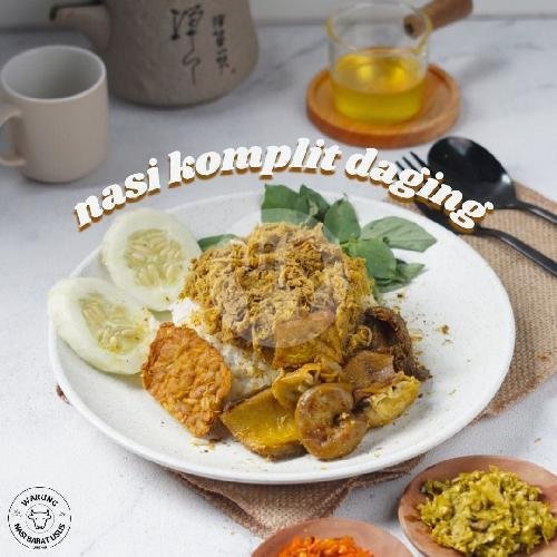 Nasi Komplit Daging menu Nasi Babat Usus 2 Khas Surabaya Lingkar (Cabang Rembiga), Rembiga