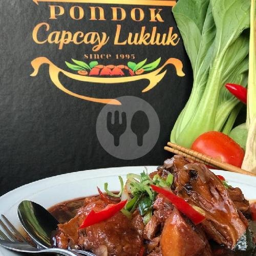 Ayam goreng kecap menu Pondok Capcay Lukluk, Mengwi