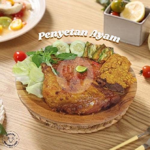 Penyetan ayam menu Nasi Babat Usus 2 Khas Surabaya Lingkar (Cabang Rembiga), Rembiga