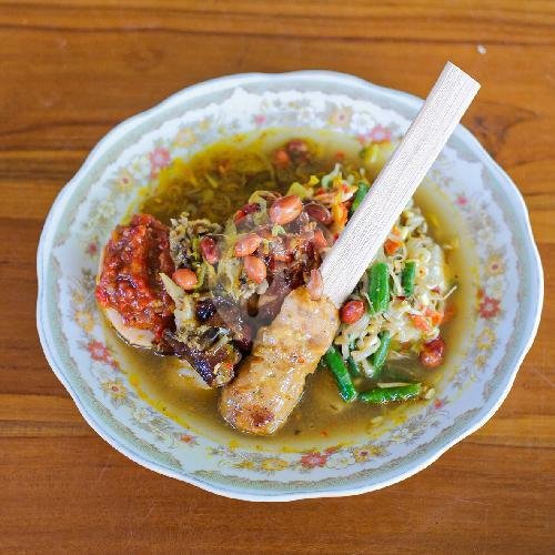 Tipat kuah menu WDS WARUNG RUJAK DONG SOKA
