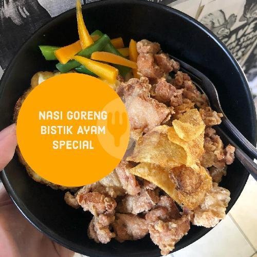 Nasi Goreng Bistik Ayam Special menu Nasi Bistik Boencit, Dewi Sri