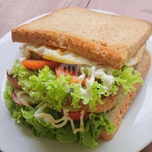 Veggies Sandwich Tower menu Lily Rose, Jl. Toya Ning II