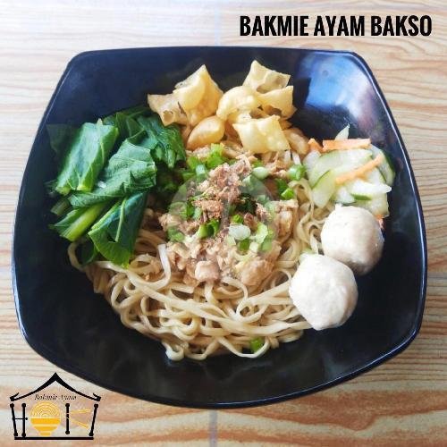 Bakmie Ayam Bakso menu Bakmie Ayam Hoki, Tabanan