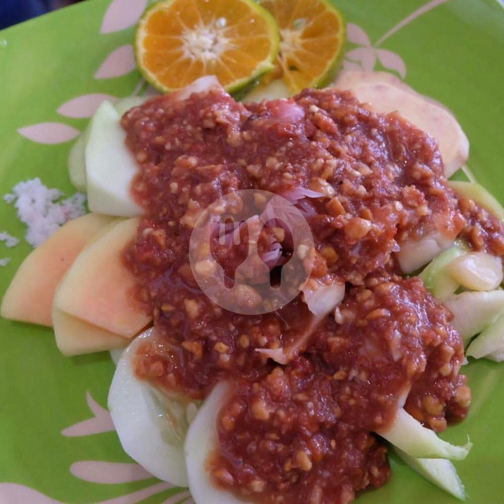 Rujak Kacang menu Rujak Kemeng Pagesangan Timur, Mataram