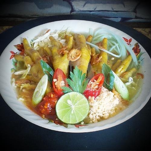 Soto Ceker menu Soto Ayam Mas Har, Kediri Tabanan