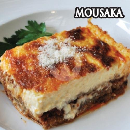 Mousaka menu El Greco Greek Restaurant, Seminyak