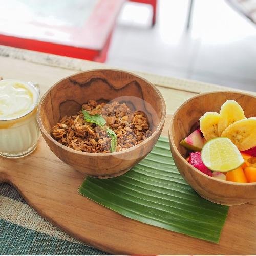 Homade Granola With Fruits W/ Yogurt & Honey menu The Koop Roaster & Cafe, Seminyak