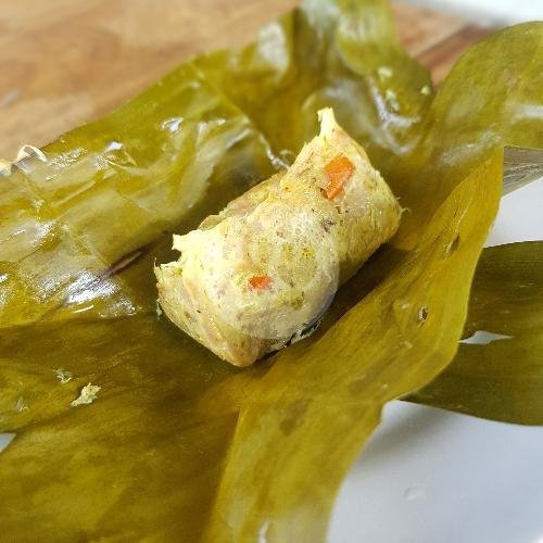 Tum Ayam menu Sate Plecing Siobak Singaraja Wr. Dharmasanti, Gunung Agung