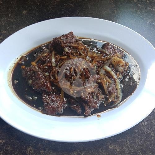 Sapi Lada Hitam menu Depot Candra, Sesetan