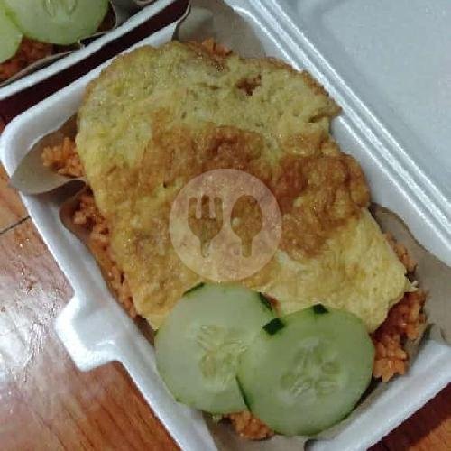 Nasi Goreng Telor menu Teras Rumah Mbak Ulan, Perumahan Puskopad 2