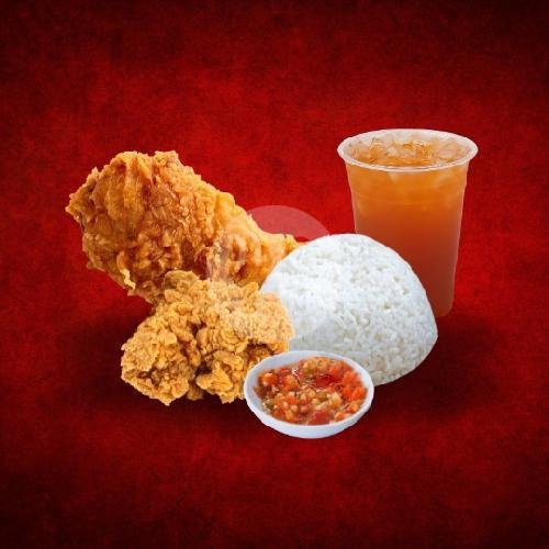 Paket Duo Ayam menu Geprek 10000 Punia, Mataram Kota