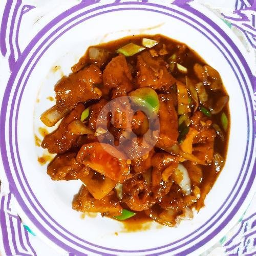 Ayam Lada Hitam menu Warung Makan Harum Mekar