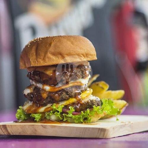 Why Big Burger menu Why Burgers Canggu, Semat Raya