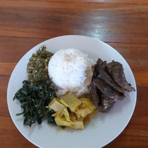 Nasi Paru Goreng menu Rumah Makan Padang Boga Minang, Kesiman