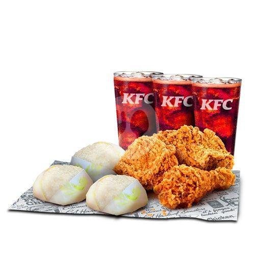 Triple Treat menu KFC, Siligita Nusadua