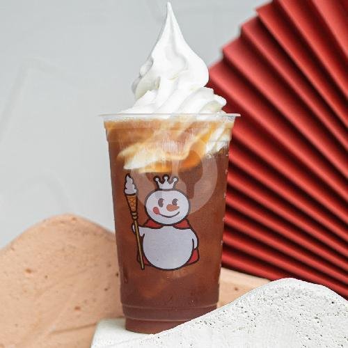 Ice Cream Earl Grey Tea menu MIXUE, DALUNG PERMAI