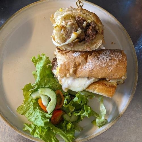 Baguette menu Three Steps Coffee, Uluwatu Raya