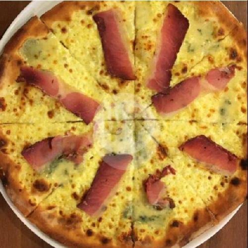 Speck E Gorgonzola ( White Pizza) menu Pizzeria Italia II Ungasan, Jimbaran