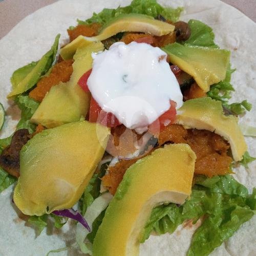 Vege Wraps menu Warung Sanur Segar, Pasar Sindu