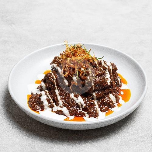 Rendang Sapi menu Ulekan, Tegal Sari