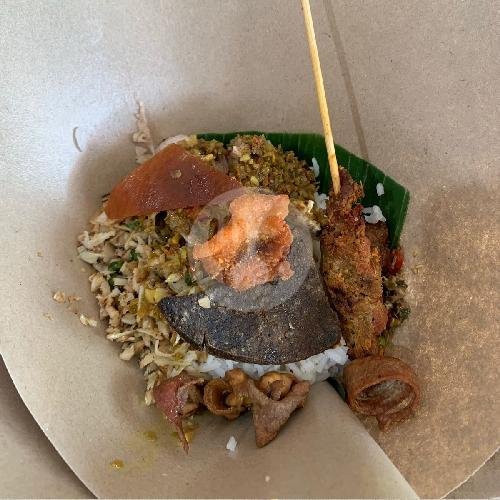 Nasi Babi Guling Hemat menu Warung Babi Guling Amertha Sari, Sanur Kauh