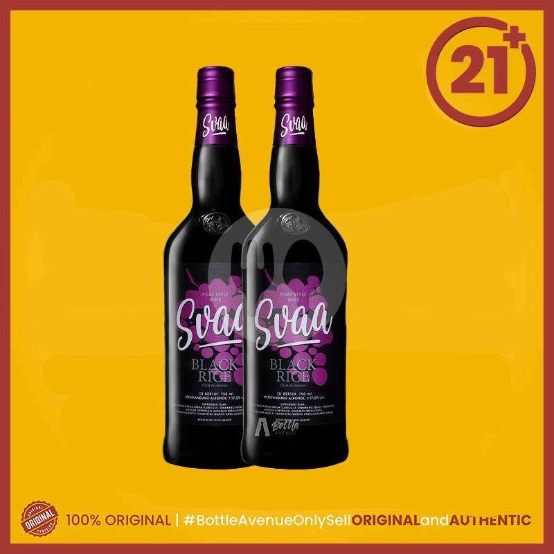 [21+] [Buy 1 Get 1] Svaa Black Rice 700 ML menu Bottle Avenue ( Beer, Wine & Spirit ) Bidadari