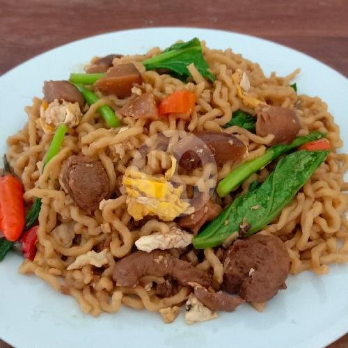 Mie Goreng Telur Vegetarian menu Go Vegetarian, Dewi Sri Food Center