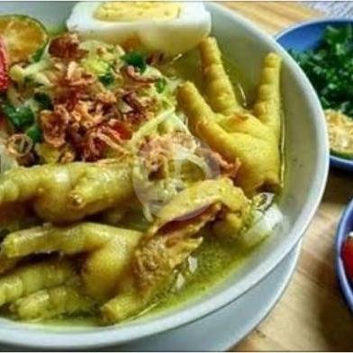 Soto Ayam Ceker menu Lalapan, Soto, Mie Ayam & Bakso (Warung Bang Jack Iwan), Nusa Dua