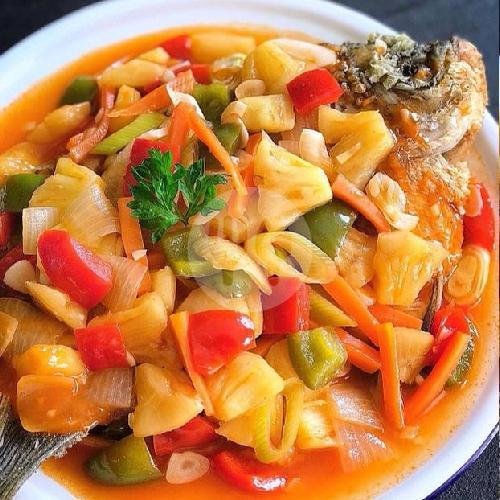Kakap Asam Manis menu Huasan Chinese Food Bali, Jl Sunset Road Blok 1-2 225x