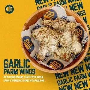 Garlic Parm Wings menu Daeng Burger, Umalas