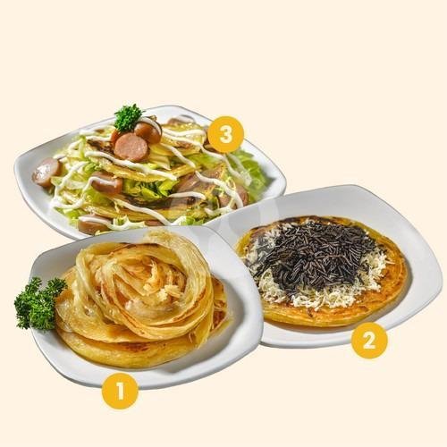 Roti Canai menu Kebab Turki Baba Rafi, Batu Bulan