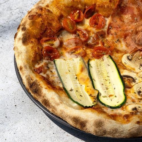 Pizza Four Seasons 28Cm menu Pizza & Dumplings, Canggu