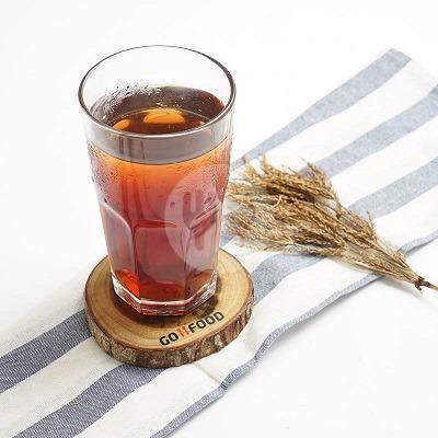 Es Teh Tawar menu Babi Guling Men Repot, Noja