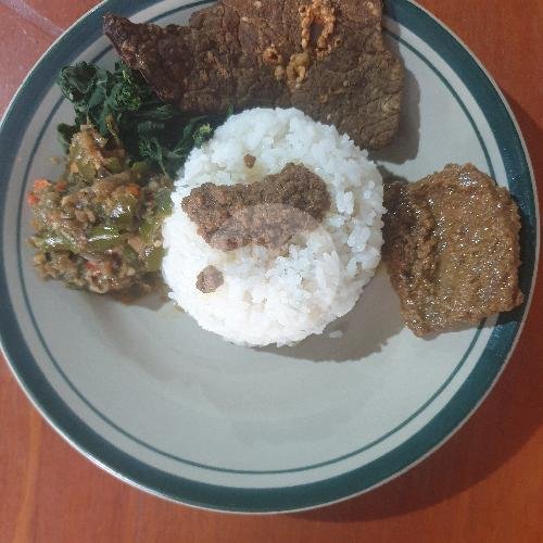 Nasi Paru Rendang menu Warung Padang Kita