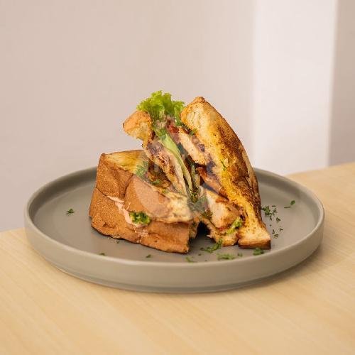 Spicy Chicken Sandwich menu HARIKU CAFE, Coffee, Breakfast, Lunch & Dinner, Canggu