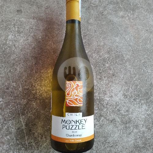 [21+] Chardonnay 2020 Monkey Puzzle menu Roman Pizza & Pasta, Umalas